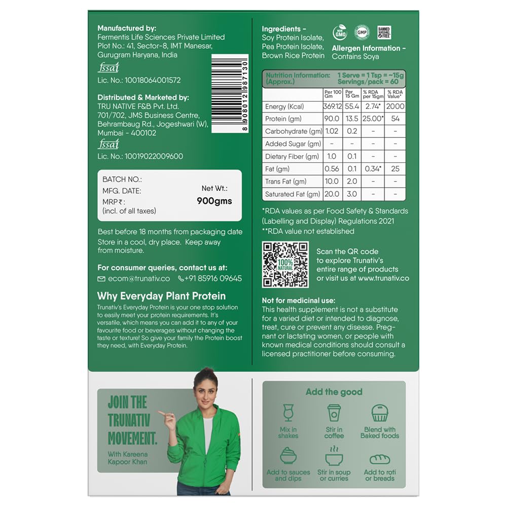 Trunativ everyday plant protein