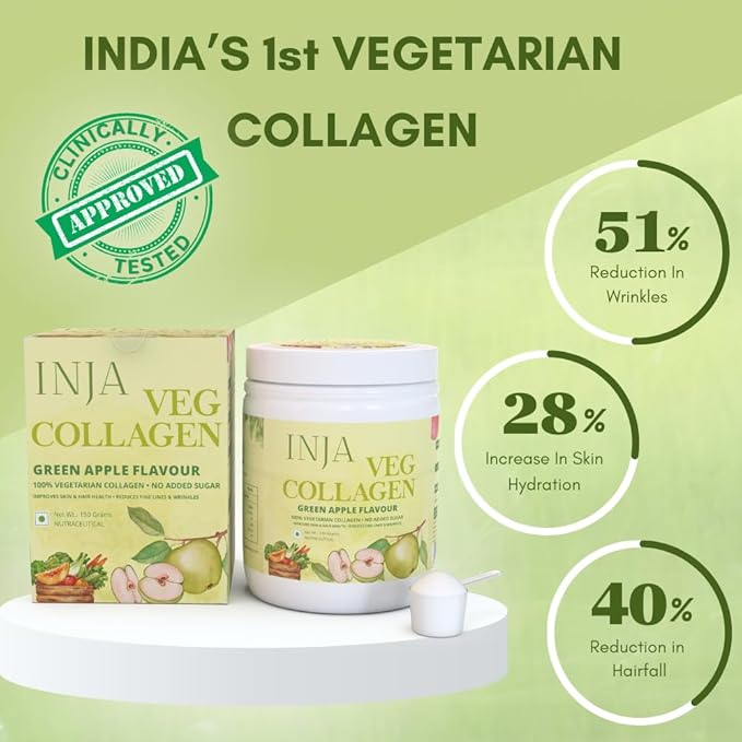 INJA Veg Collagen Supplement Powder