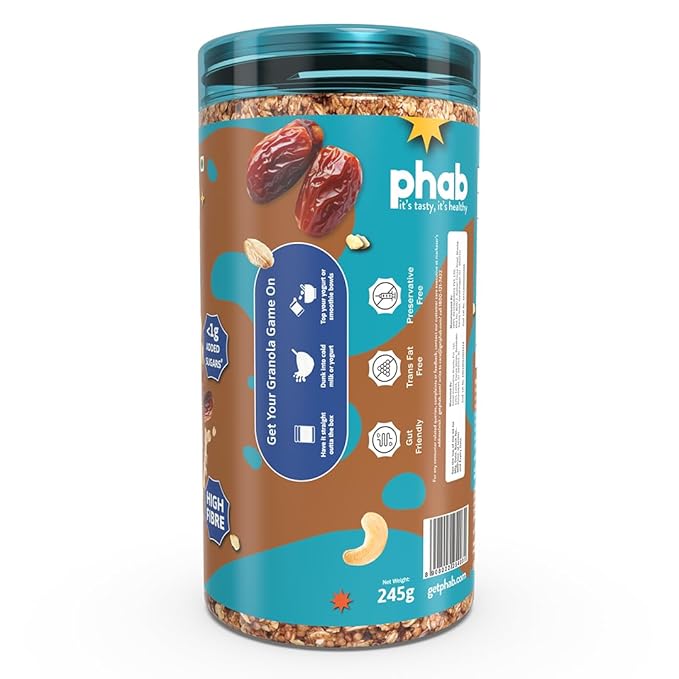 Phab Granola Cereal - Caramel Crunch - Image 3