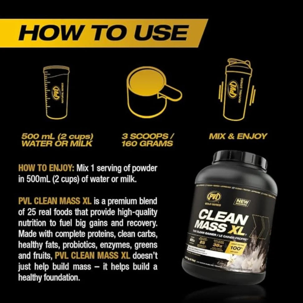 PVL Gold Series Clean Mass XL