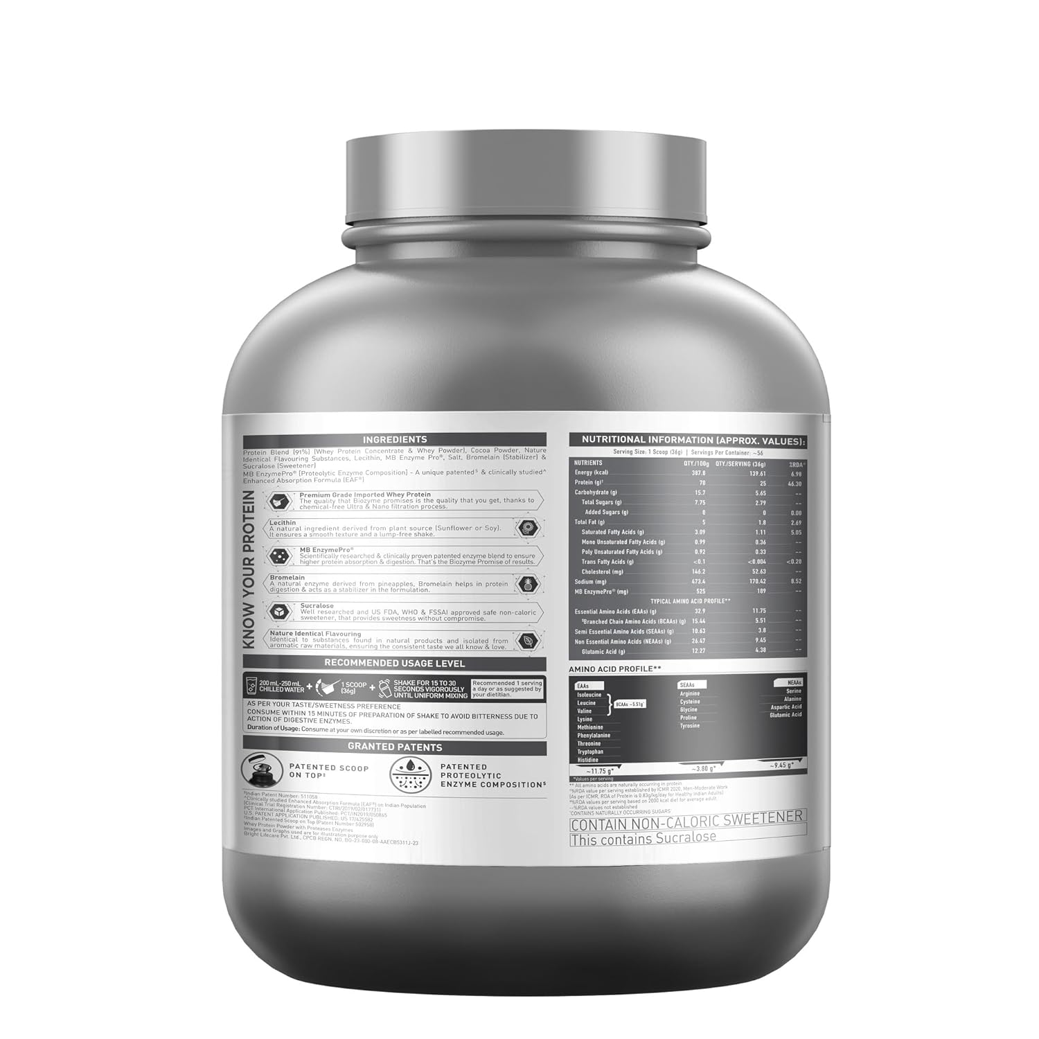 Muscle Blaze Biozyme performance whey