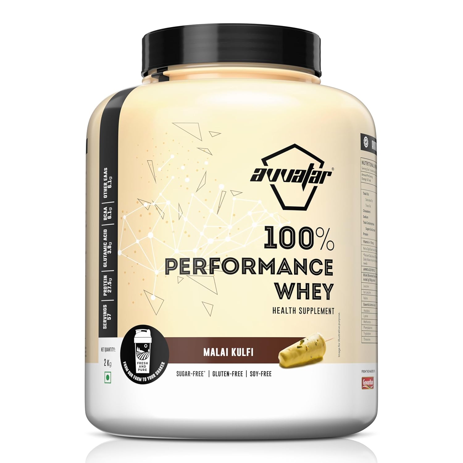 AVVATAR 100% performance whey