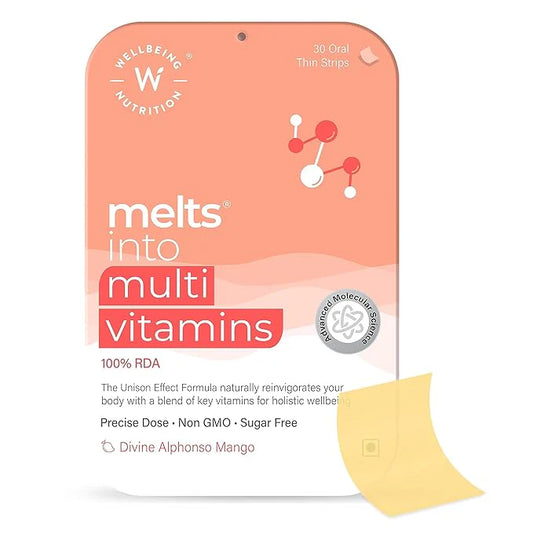Wellbeing Nutrition Melts Plant-Based Multivitamin