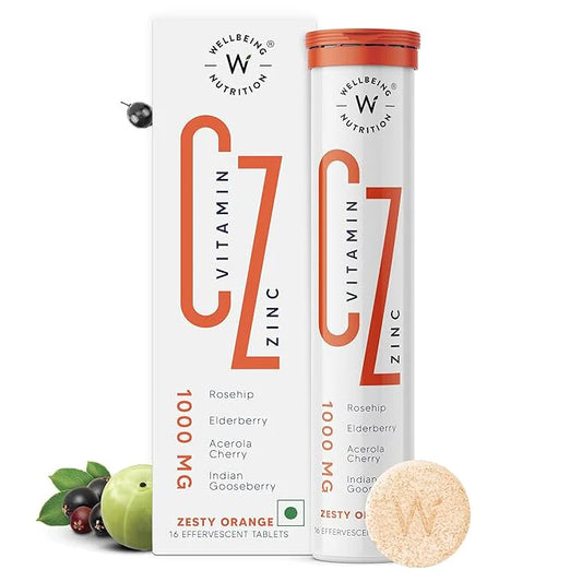 Wellbeing Nutrition Vitamin C + Zinc