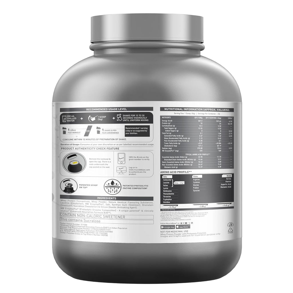 Muscle Blaze Biozyme performance whey