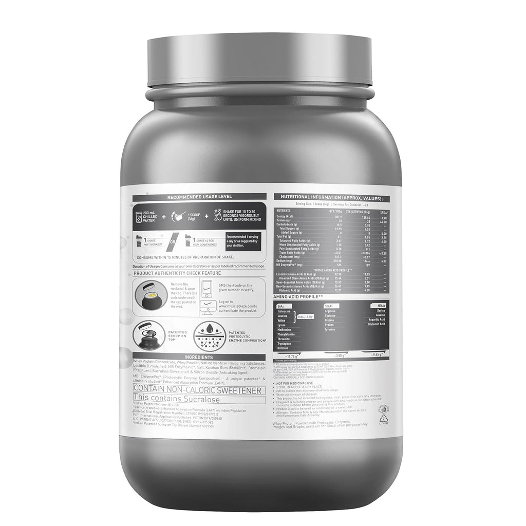 Muscle Blaze Biozyme performance whey