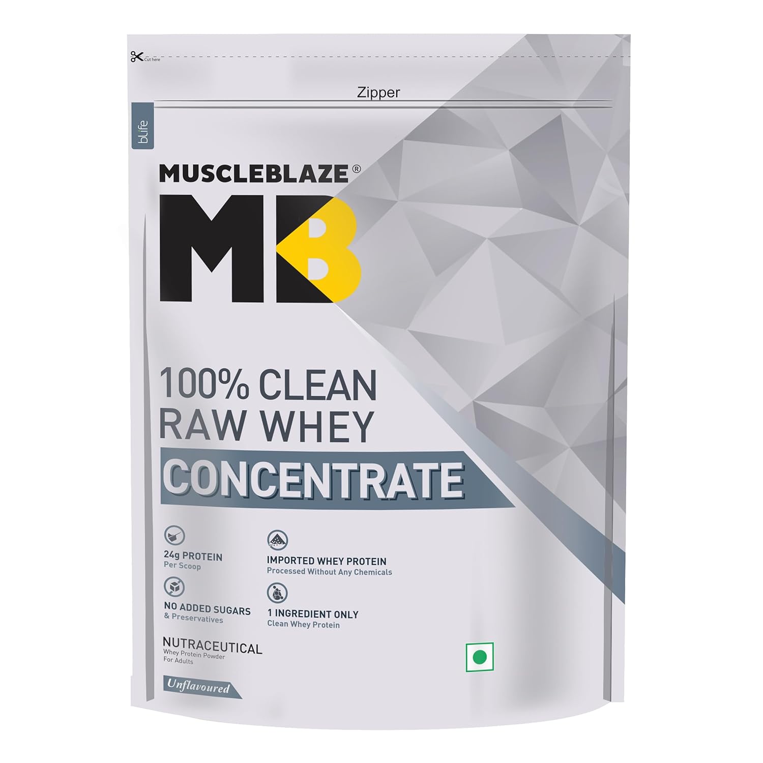 Muscle Blaze Raw Whey concentrate