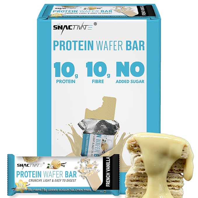 Snactivate Protein Wafer Bars | 10g Protein | Pack of 6 x 40g - Image 9