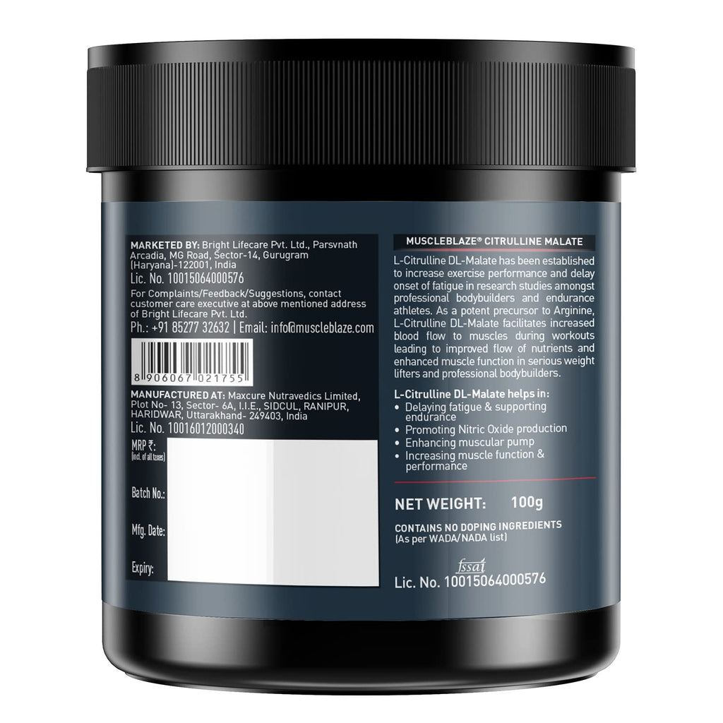 Muscle Blaze Citrulline Malate