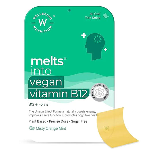 Wellbeing Nutrition Melts Vegan Vitamin B12