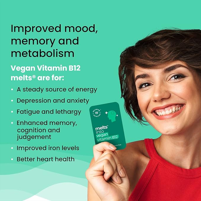 Wellbeing Nutrition Melts Vegan Vitamin B12