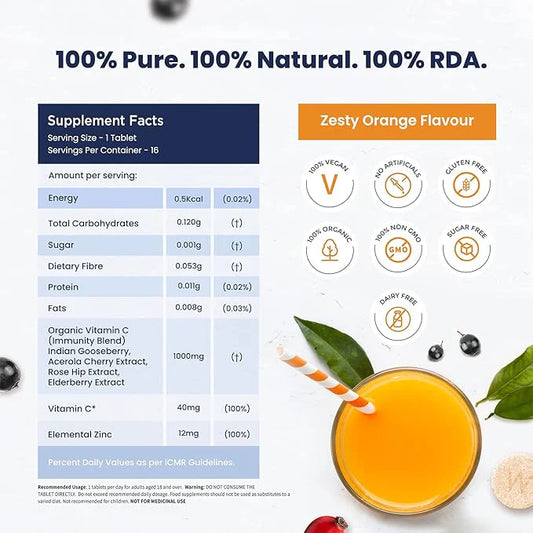 Wellbeing Nutrition Vitamin C + Zinc