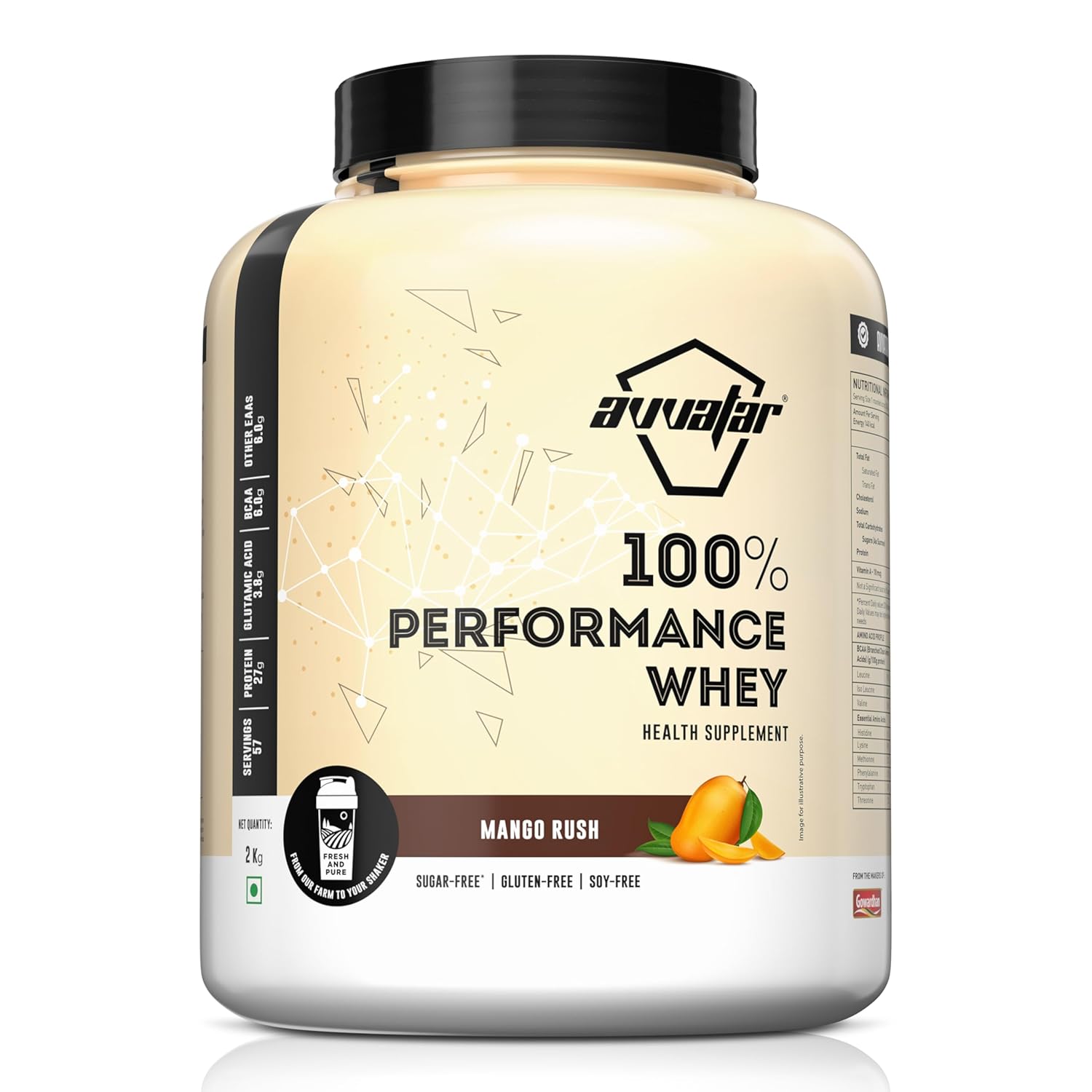 AVVATAR 100% performance whey