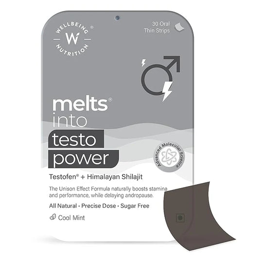 Wellbeing Nutrition Melts® Testo Power