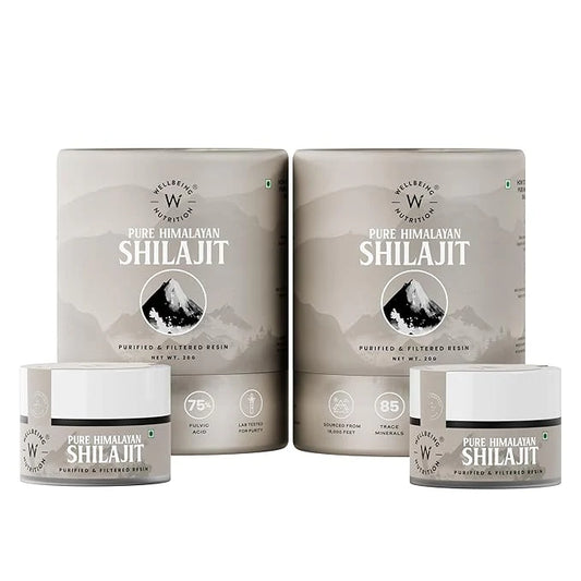 Wellbeing Nutrition Pure & Natural Himalayan Shilajit Resin
