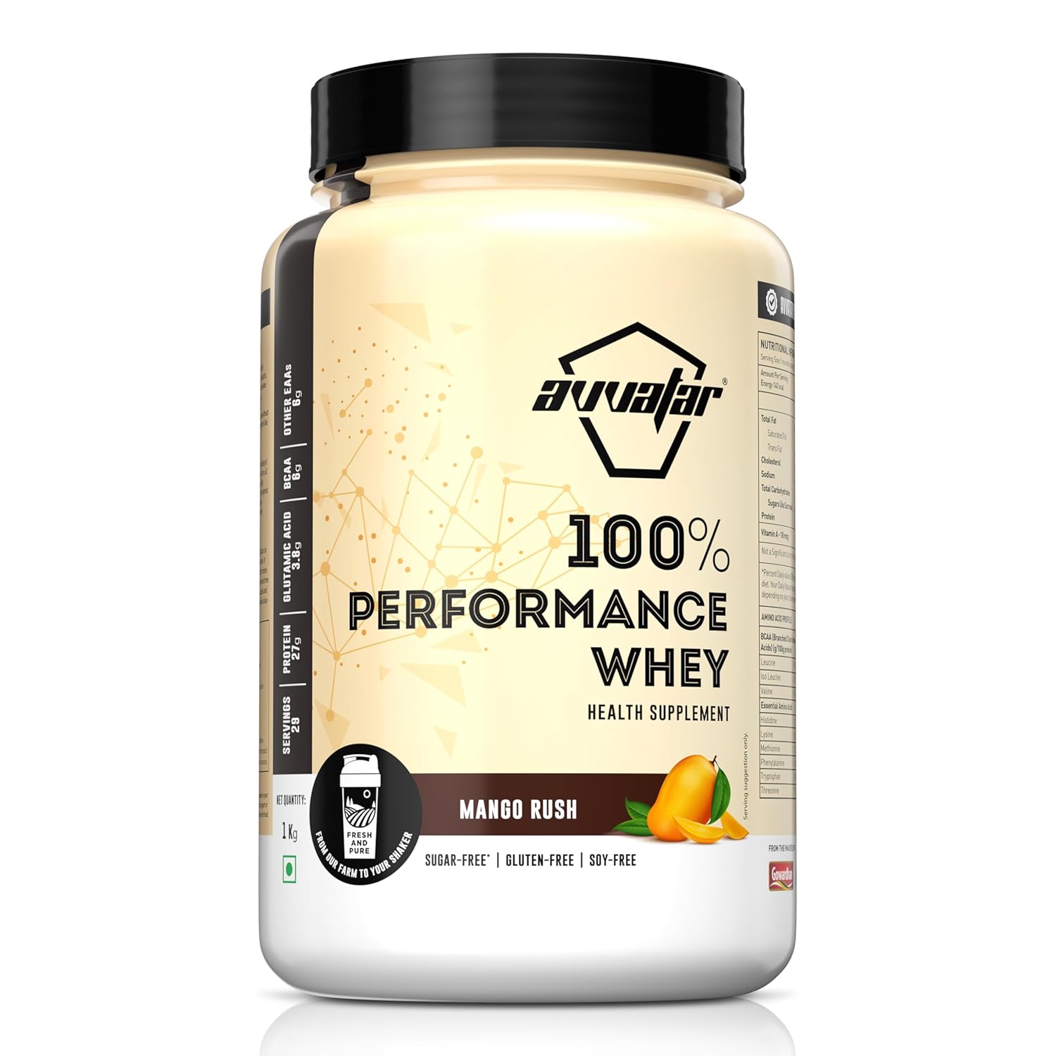 AVVATAR 100% performance whey