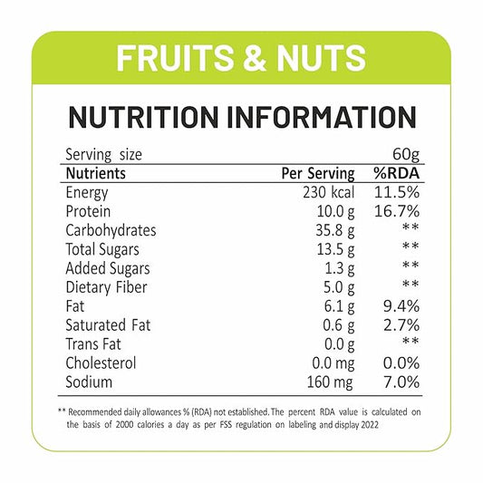 RiteBite Max Protein Granola – Fruits & Nuts  | 500g - Image 2