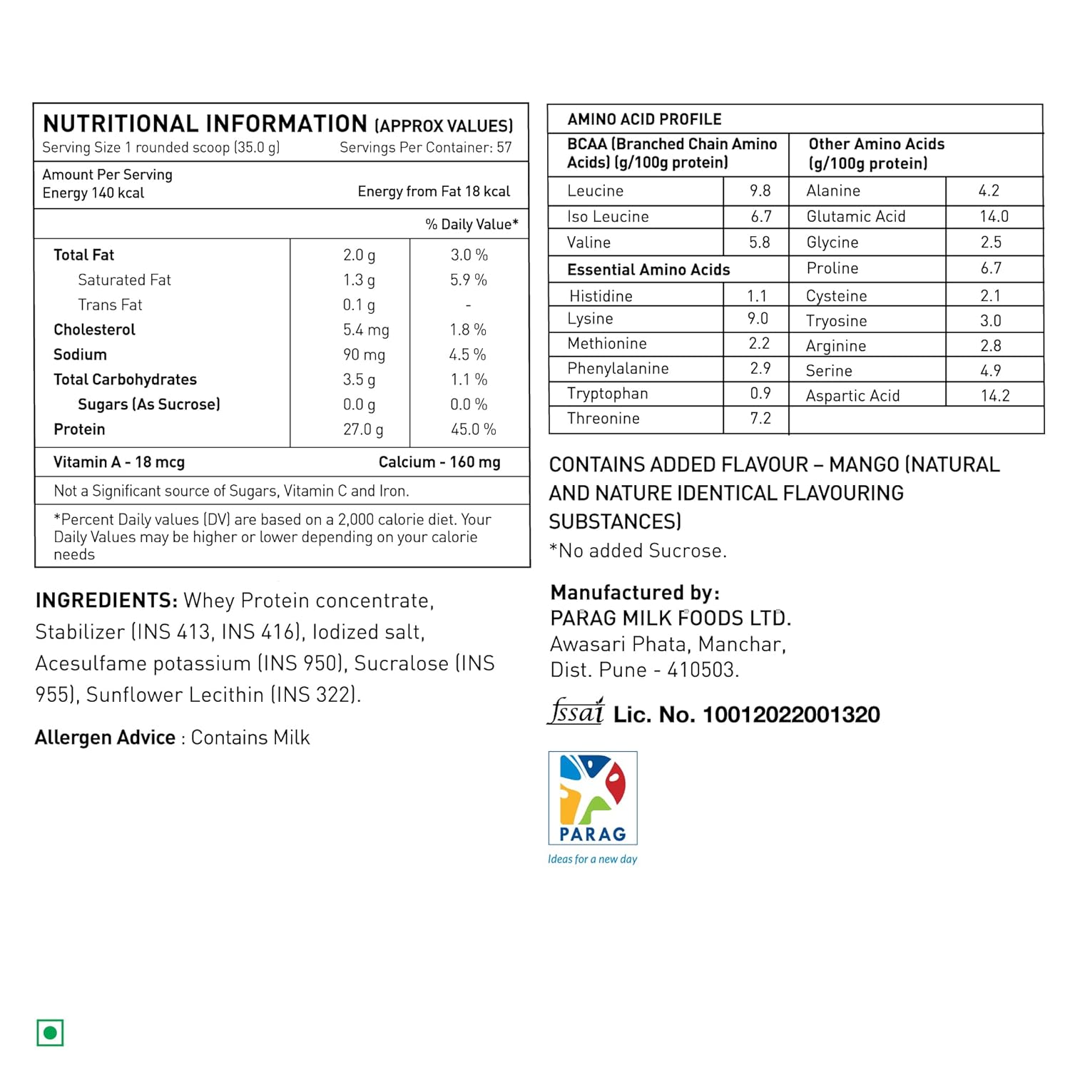 AVVATAR 100% performance whey