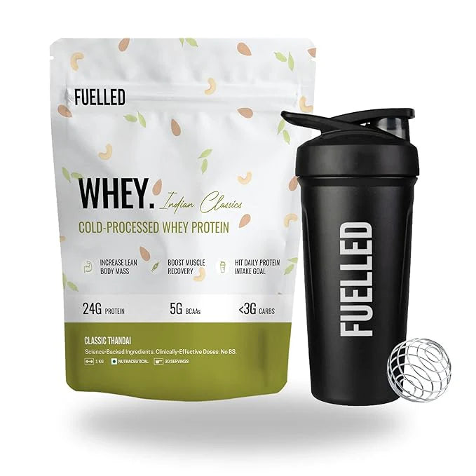Fuelled Whey Protein Powder – Concentrate & Isolate Blend