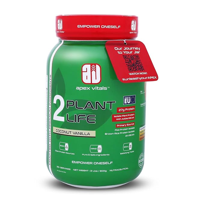 Apex Vitals 2 Plant Life - Natural Vegan Plant Protein Powder - Image 4