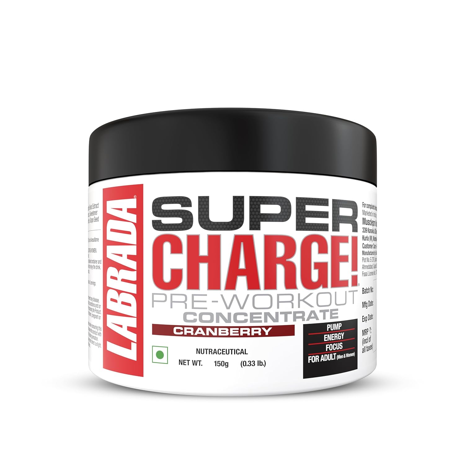 LABRADA Super Charge Pre-Workout