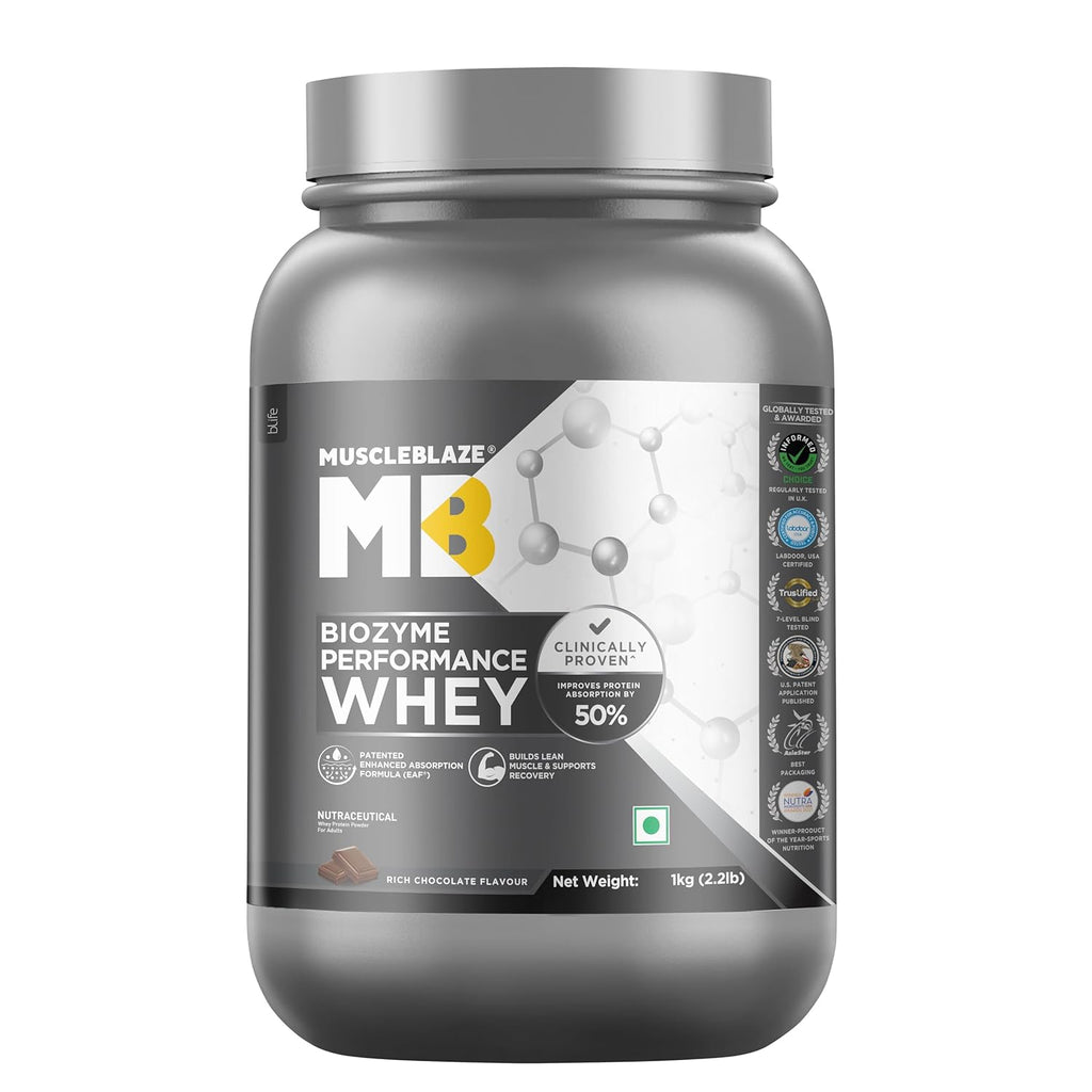 Muscle Blaze Biozyme performance whey