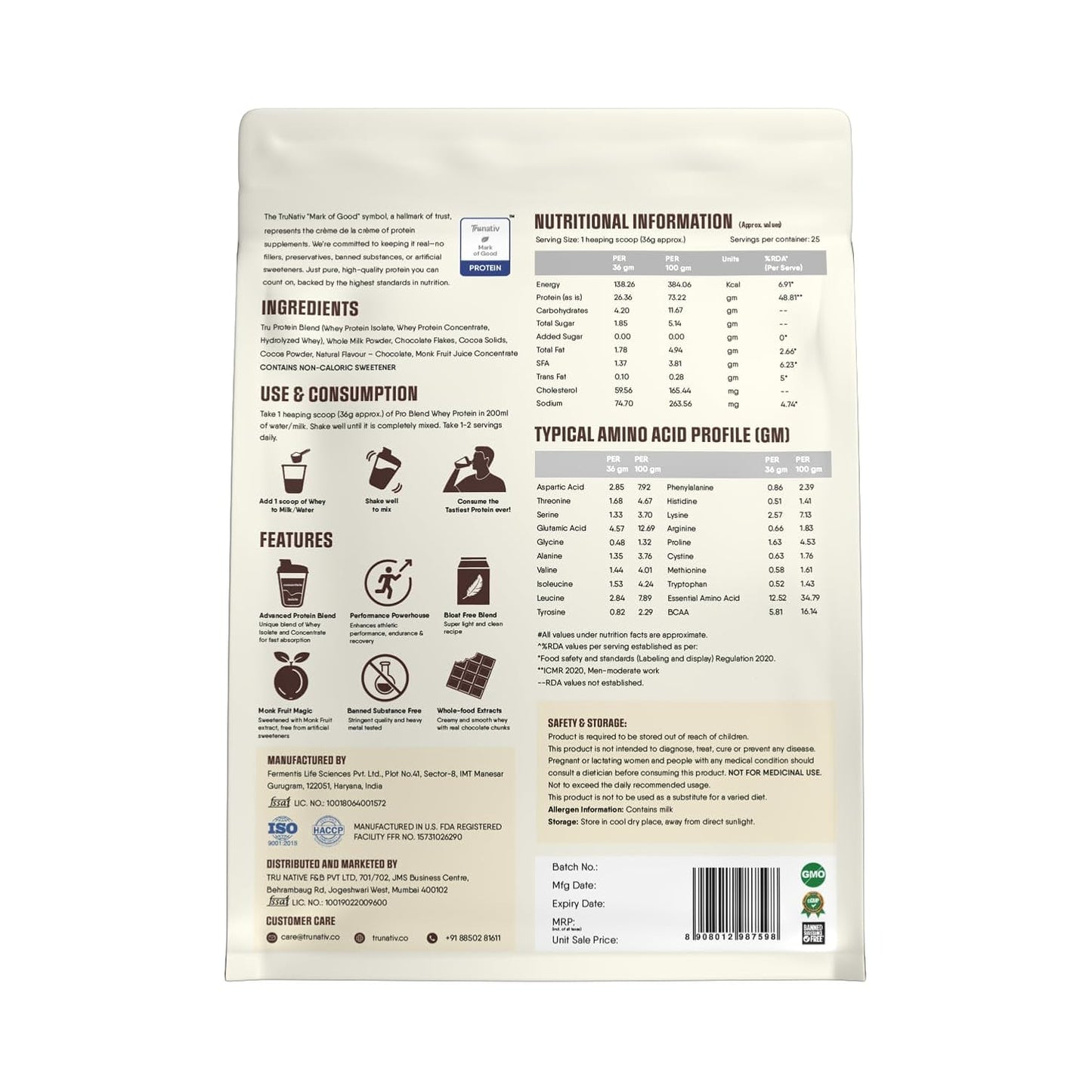 TRUNATIVE Pro Blend Whey