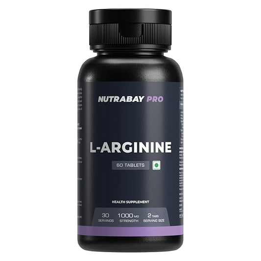 Nutrabay Pro L-Arginine Tablets 1000mg - Image 1