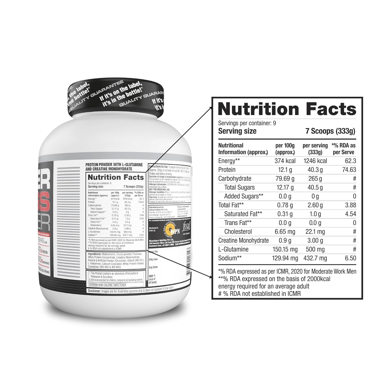 Labrada super mass gainer