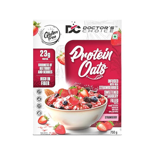 DOCTORS CHOICE High Protein Oats - (750g)