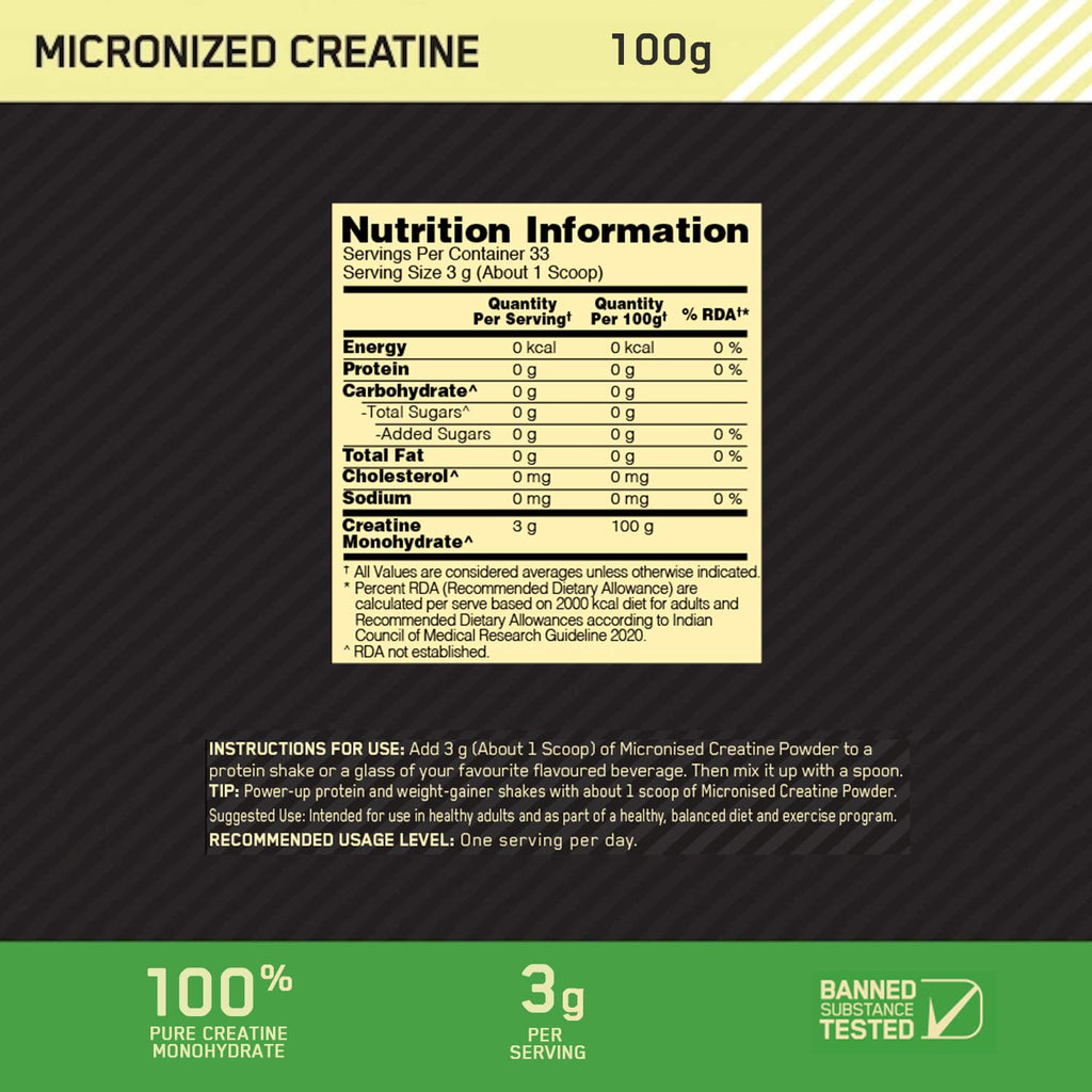 Creatine Micronized
