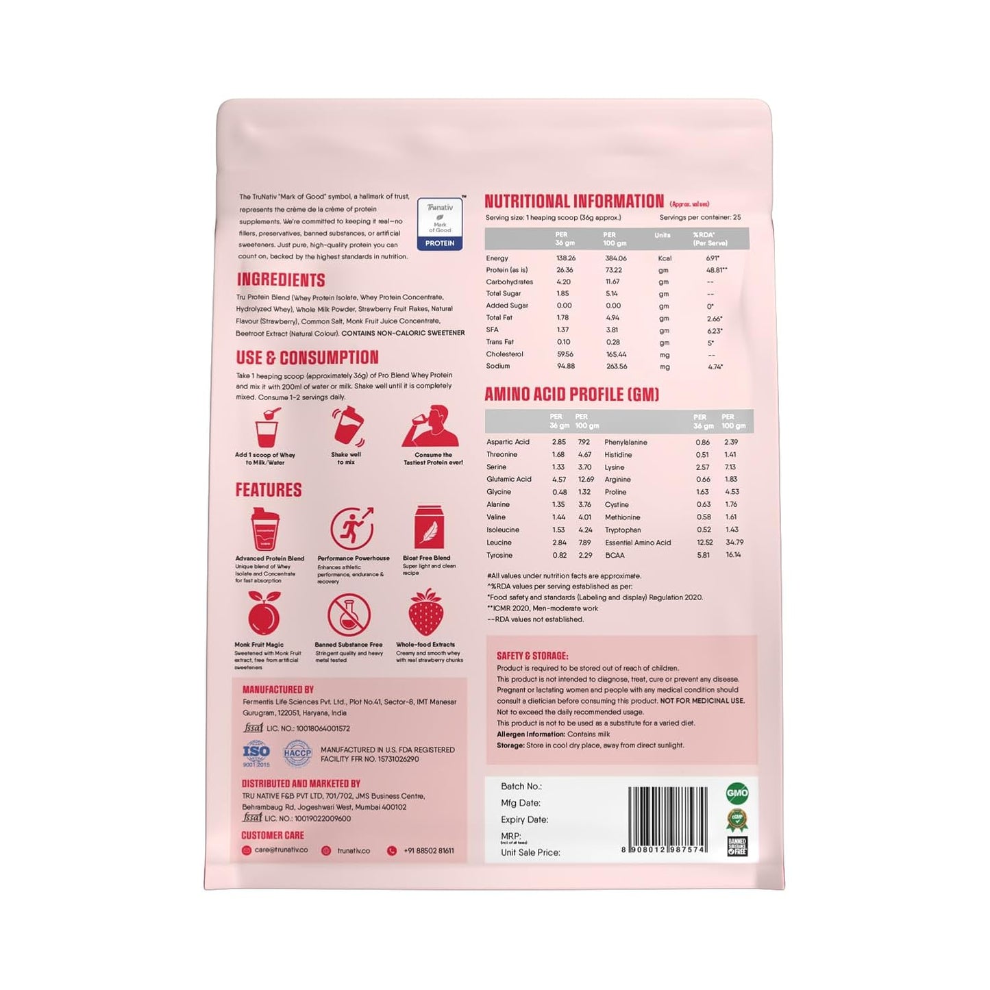 TRUNATIVE Pro Blend Whey