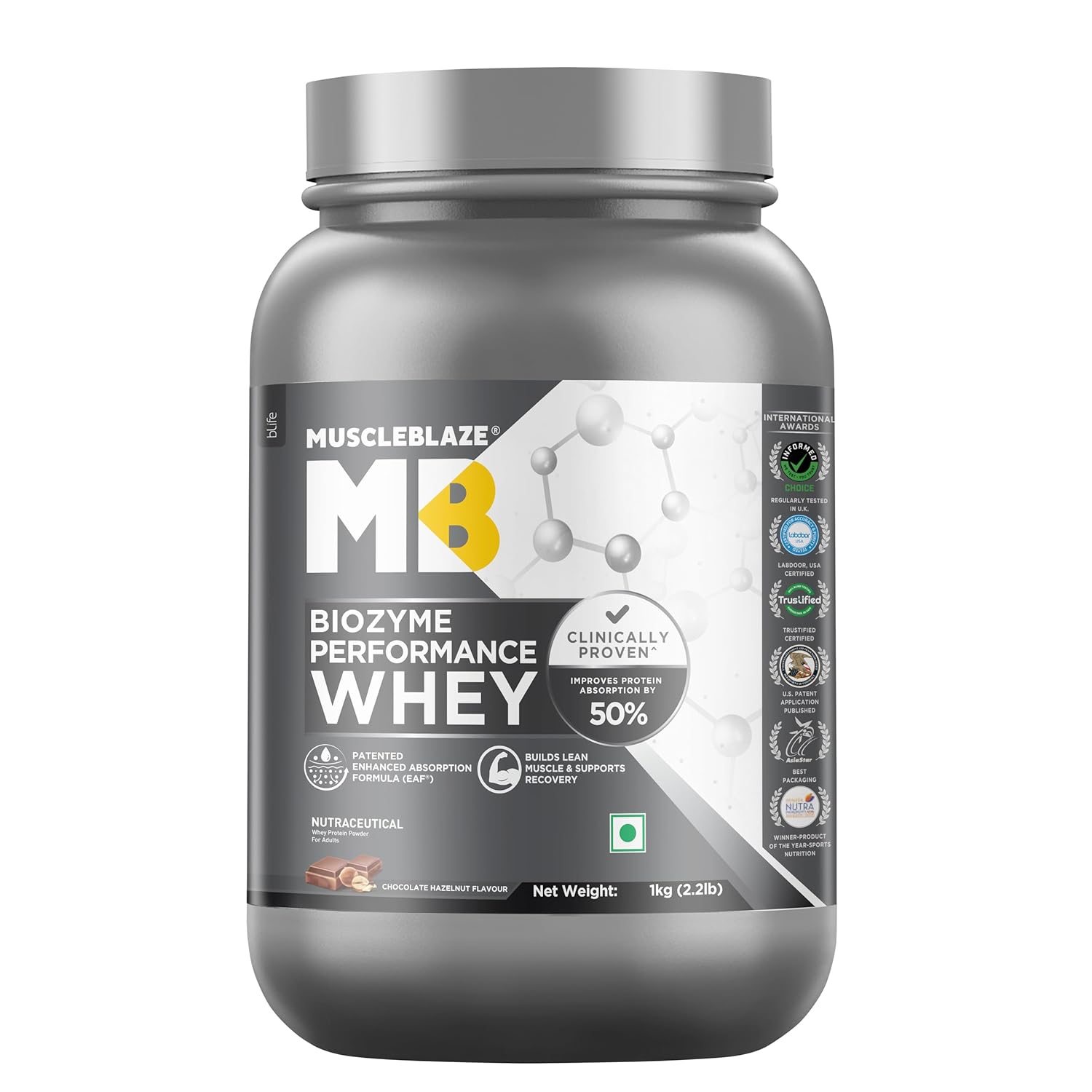 Muscle Blaze Biozyme performance whey