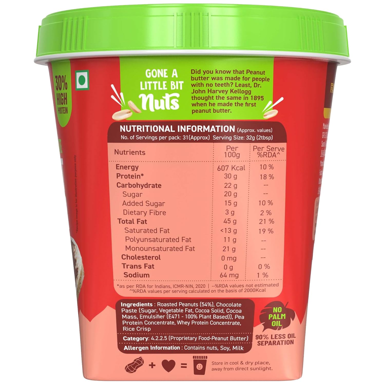 ALPINO High Protein Peanut Butter