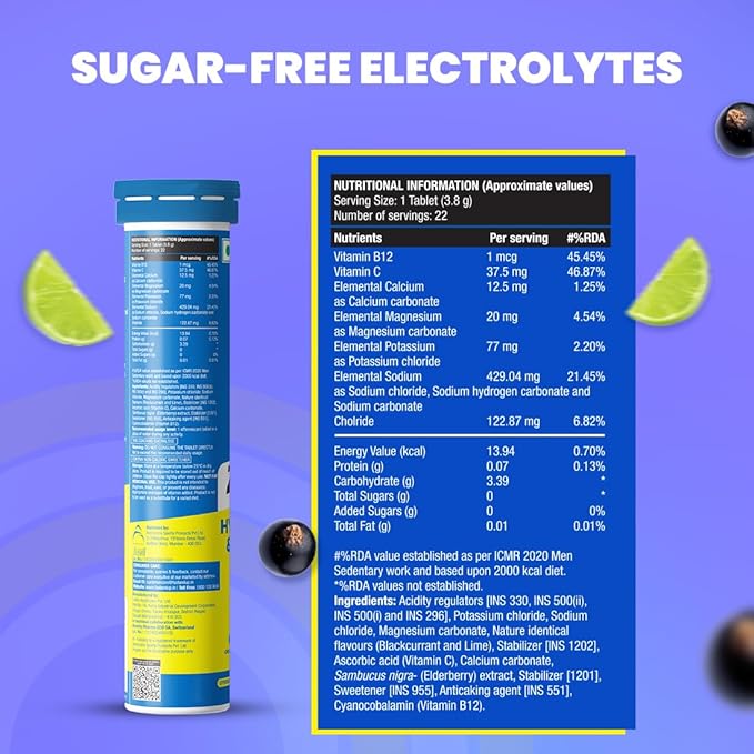 FAST&UP Reload Zero – Zero Sugar Instant Energy & Hydration Drink