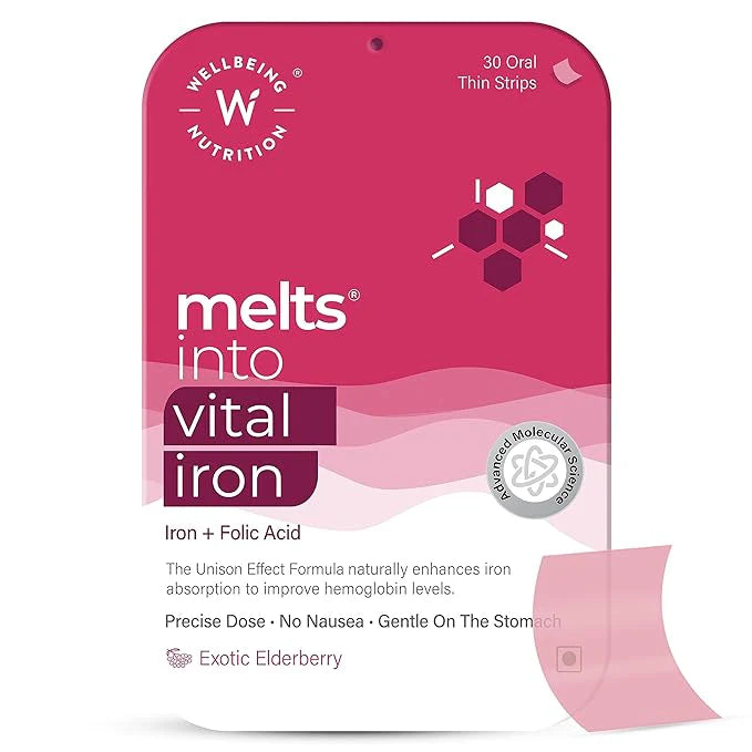 Wellbeing Nutrition Melts® Vital Iron