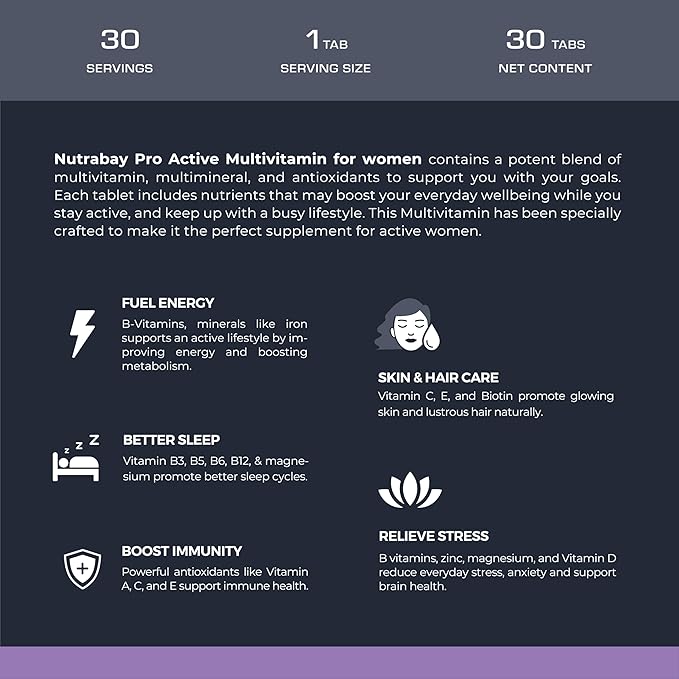 Nutrabay Pro Active Multivitamin for Women - Image 5