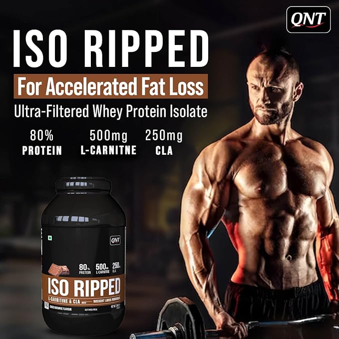 QNT ISO Ripped Whey Protein Isolate Powder - Image 3