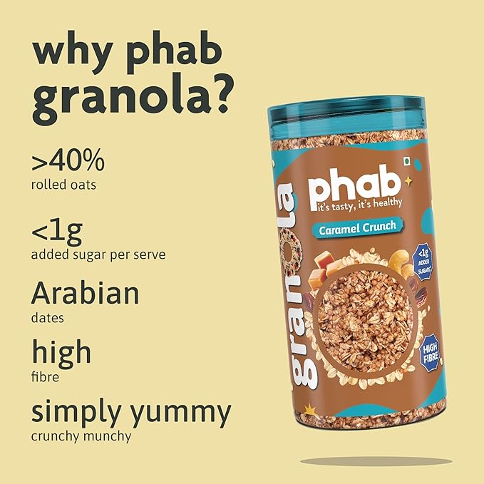 Phab Granola Cereal - Caramel Crunch - Image 5