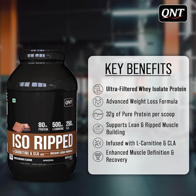 QNT ISO Ripped Whey Protein Isolate Powder - Image 4