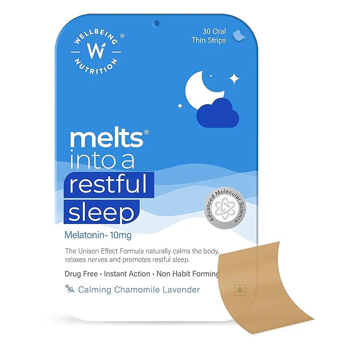 Wellbeing Nutrition Melts Restful Sleep Strips