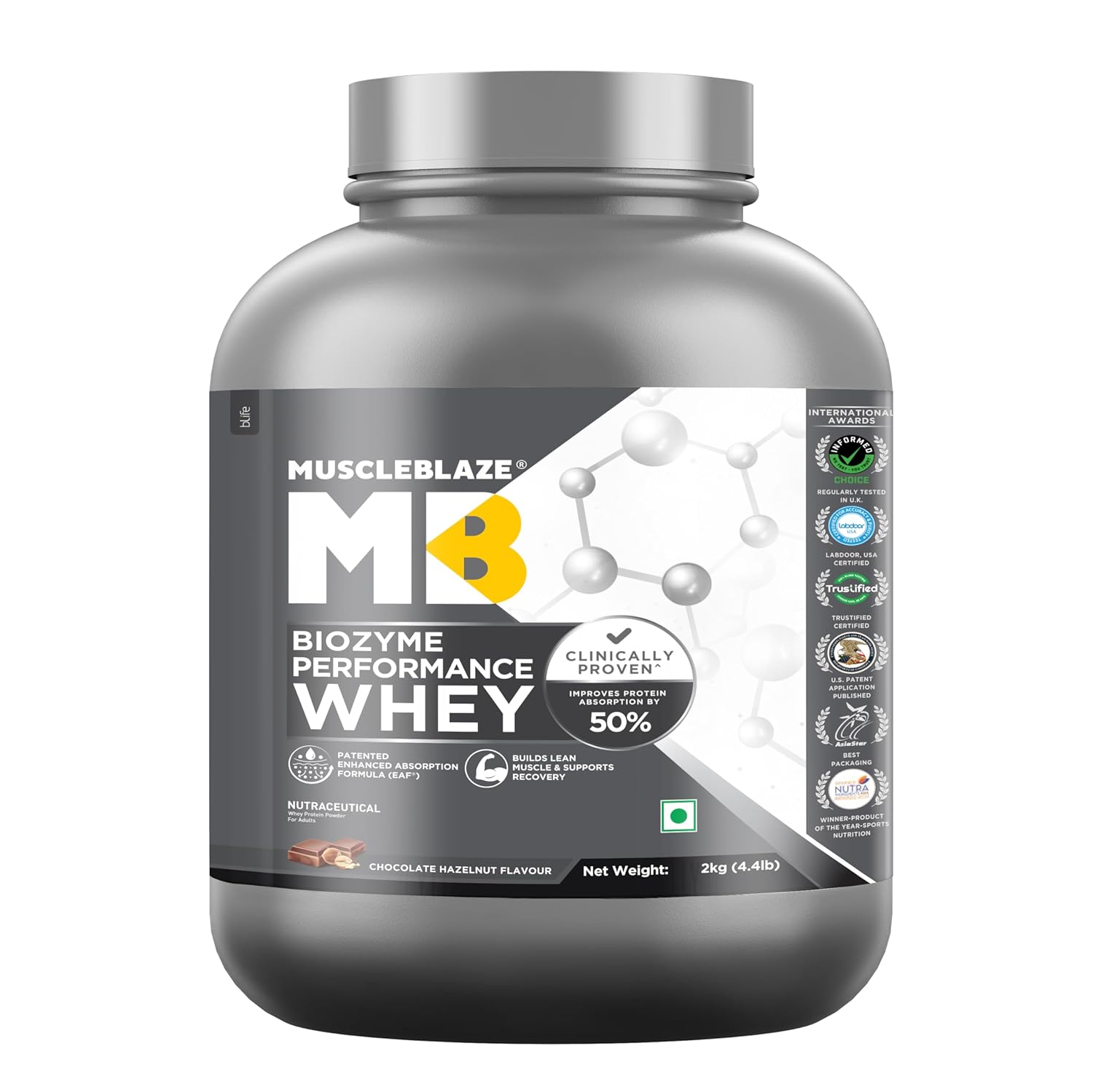 Muscle Blaze Biozyme performance whey