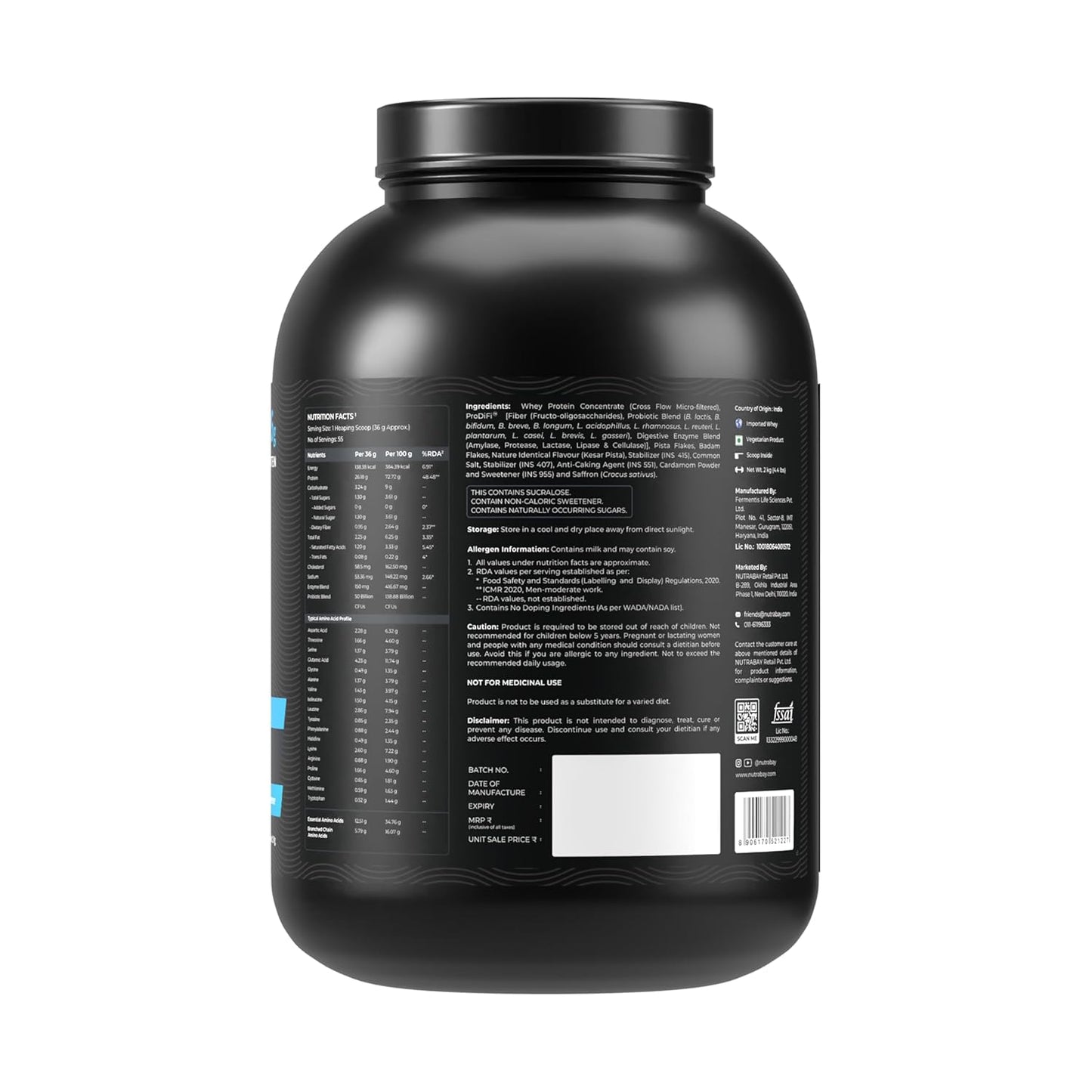 Nutrabay BioAbsorb™ Whey Protein Powder - Image 5