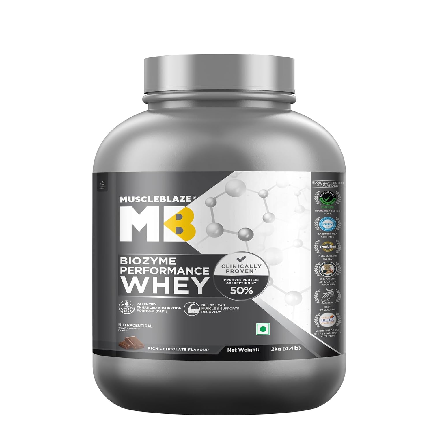Muscle Blaze Biozyme performance whey