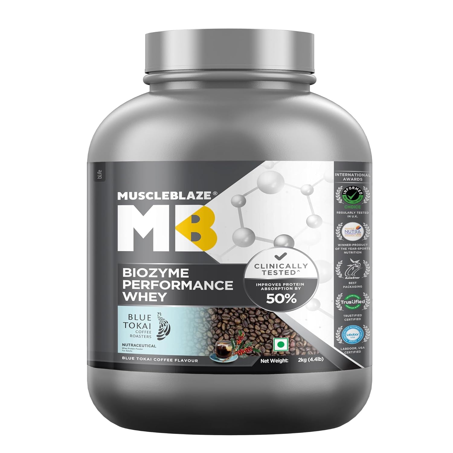 Muscle Blaze Biozyme performance whey