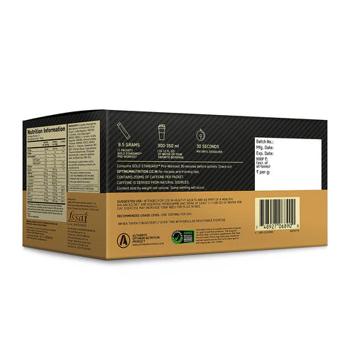 Gold Standard Pre- Workout