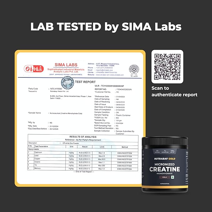 Nutrabay Gold Micronised Creatine Monohydrate - Image 5