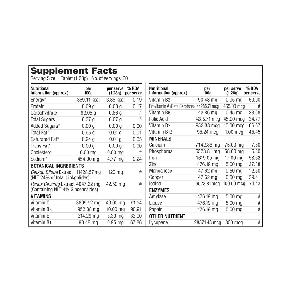 LABRADA multivitamin for him