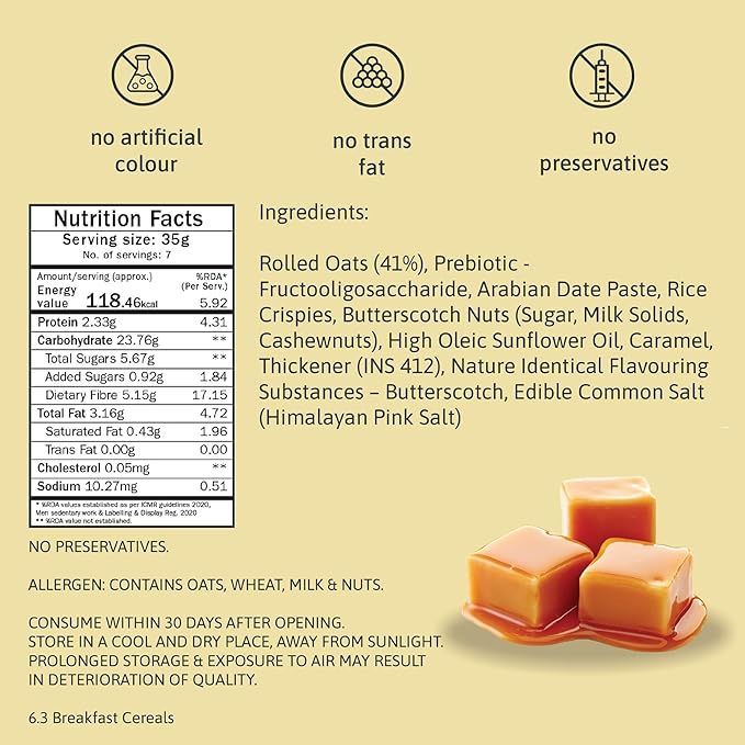 Phab Granola Cereal - Caramel Crunch - Image 6