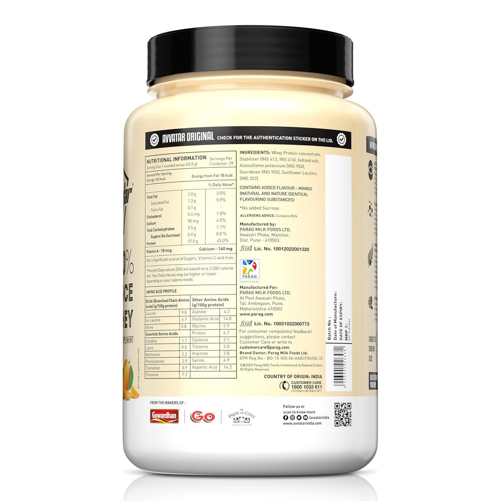 AVVATAR 100% performance whey